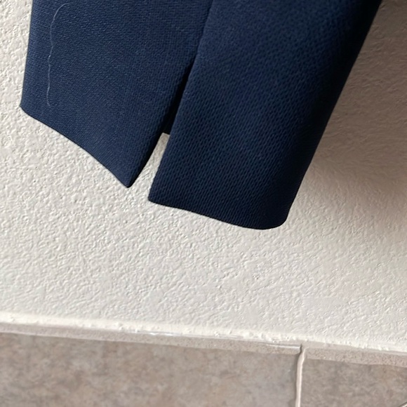 Anne Klein Blue Tailored Blazer with Notched Lapels - Picture 9 of 9